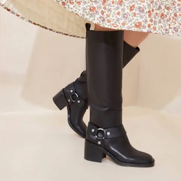 Loeffler Randall Shoes - Loeffler Randall Audrey 70MM Leather Knee High Boots
